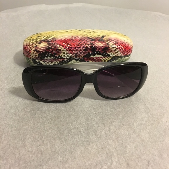JOY MANGANO NY BIFOCAL GLASSES WITH CAGE NWOT 1.5